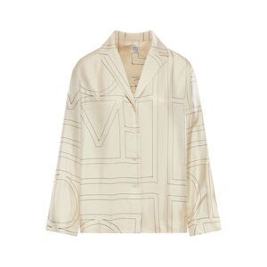 Toteme Women Silk Pajama Shirt